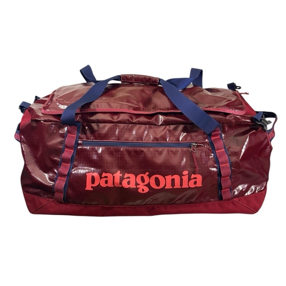 Patagonia Black Hole Duffel Bag Arrow Red 90L Excellent